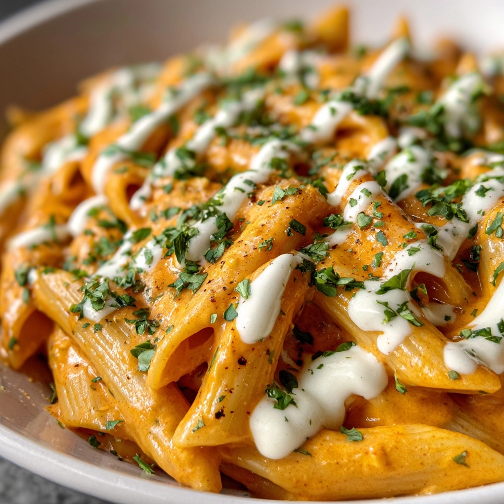 Buffalo Chicken Pasta Recipe - Recipe Image