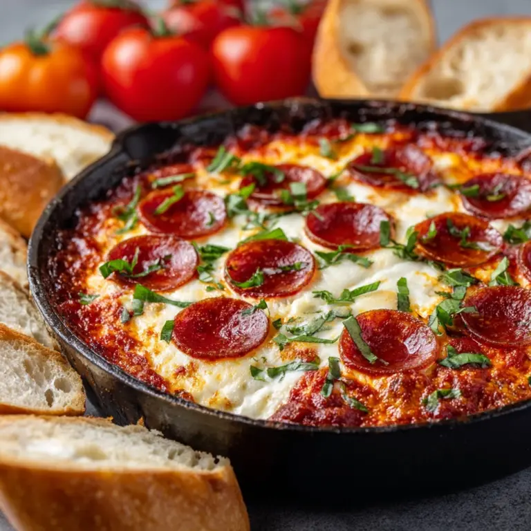 Irresistible Baked Pizza Dip for Any Party Recipe