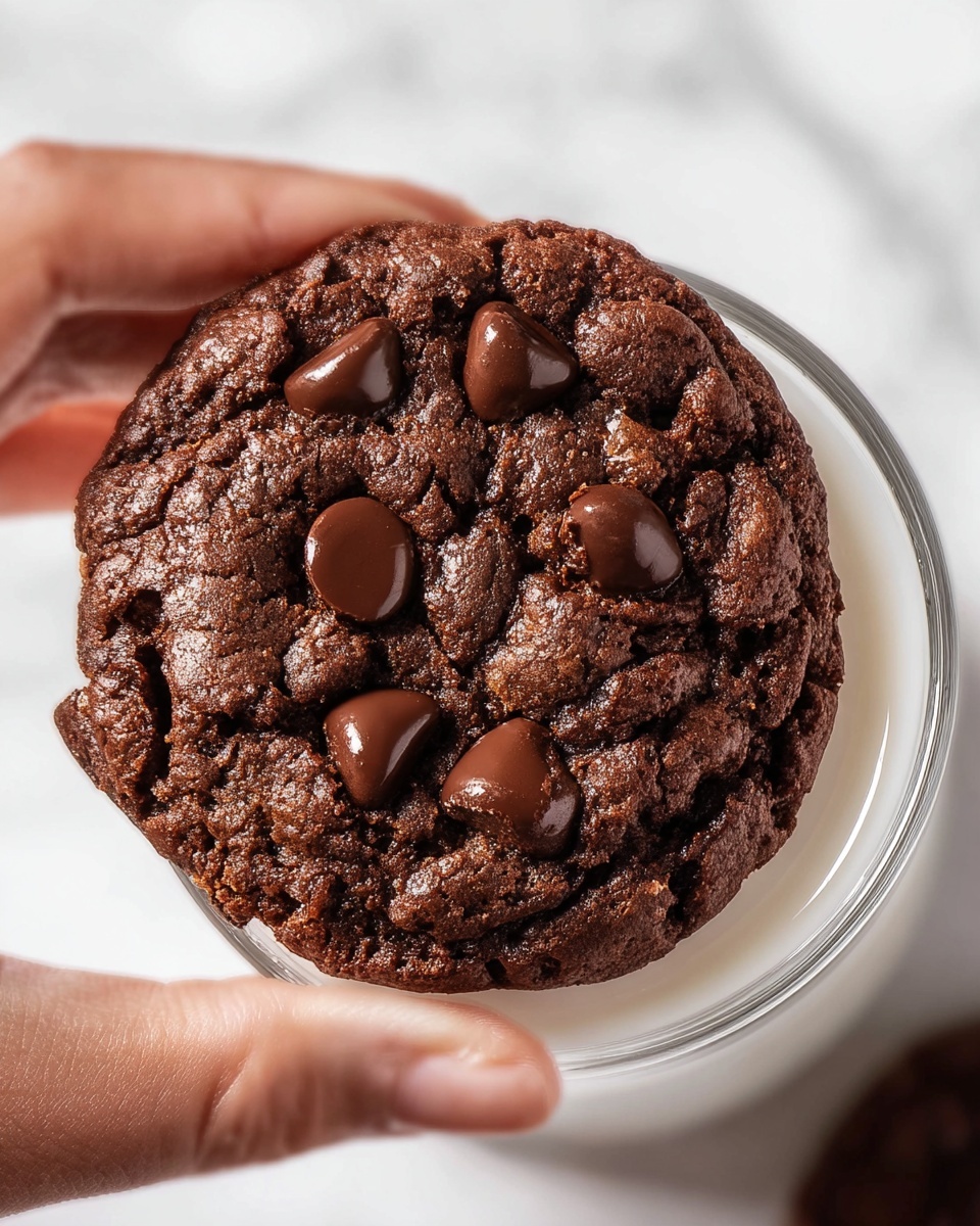 Chewy Double Chocolate Chip Cookies Recipe - Recipe Image