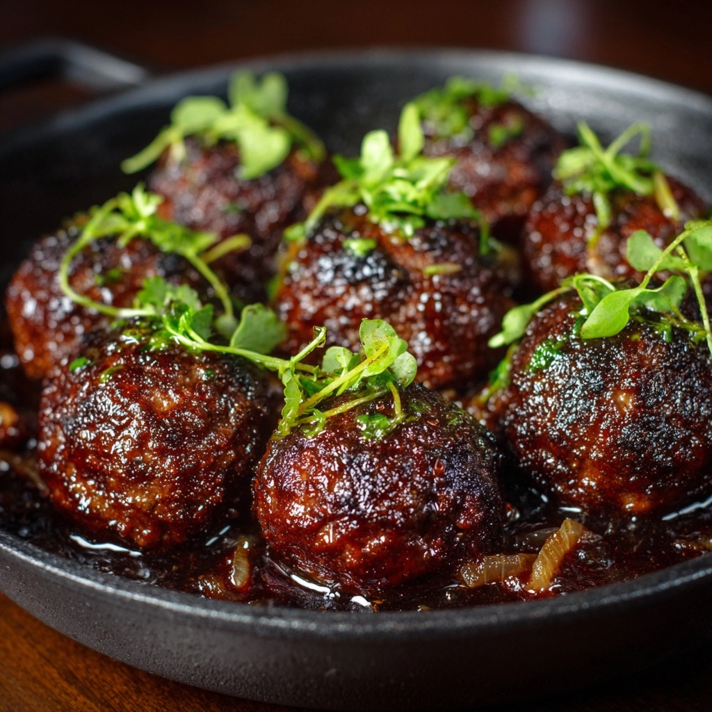 Mongolian Meatballs Recipe - Recipe Image