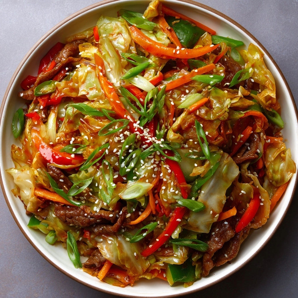 Egg Roll Stir Fry Recipe - Recipe Image