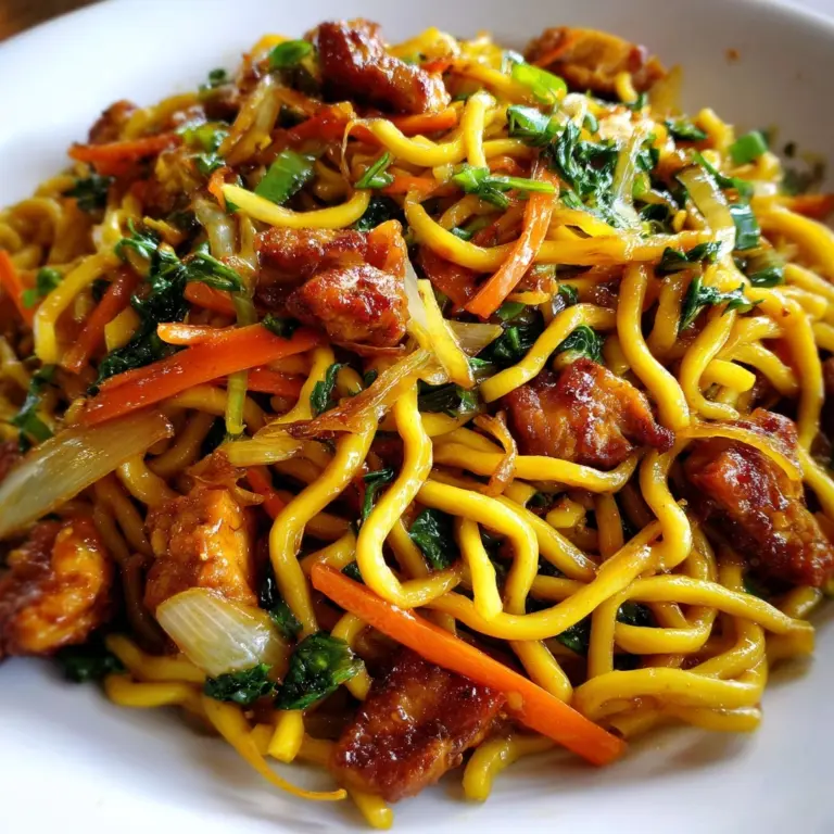 Chicken Lo Mein Recipe