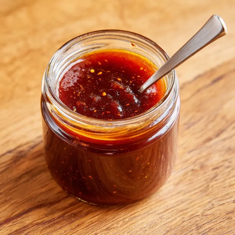 Homemade BBQ Sauce Recipe
