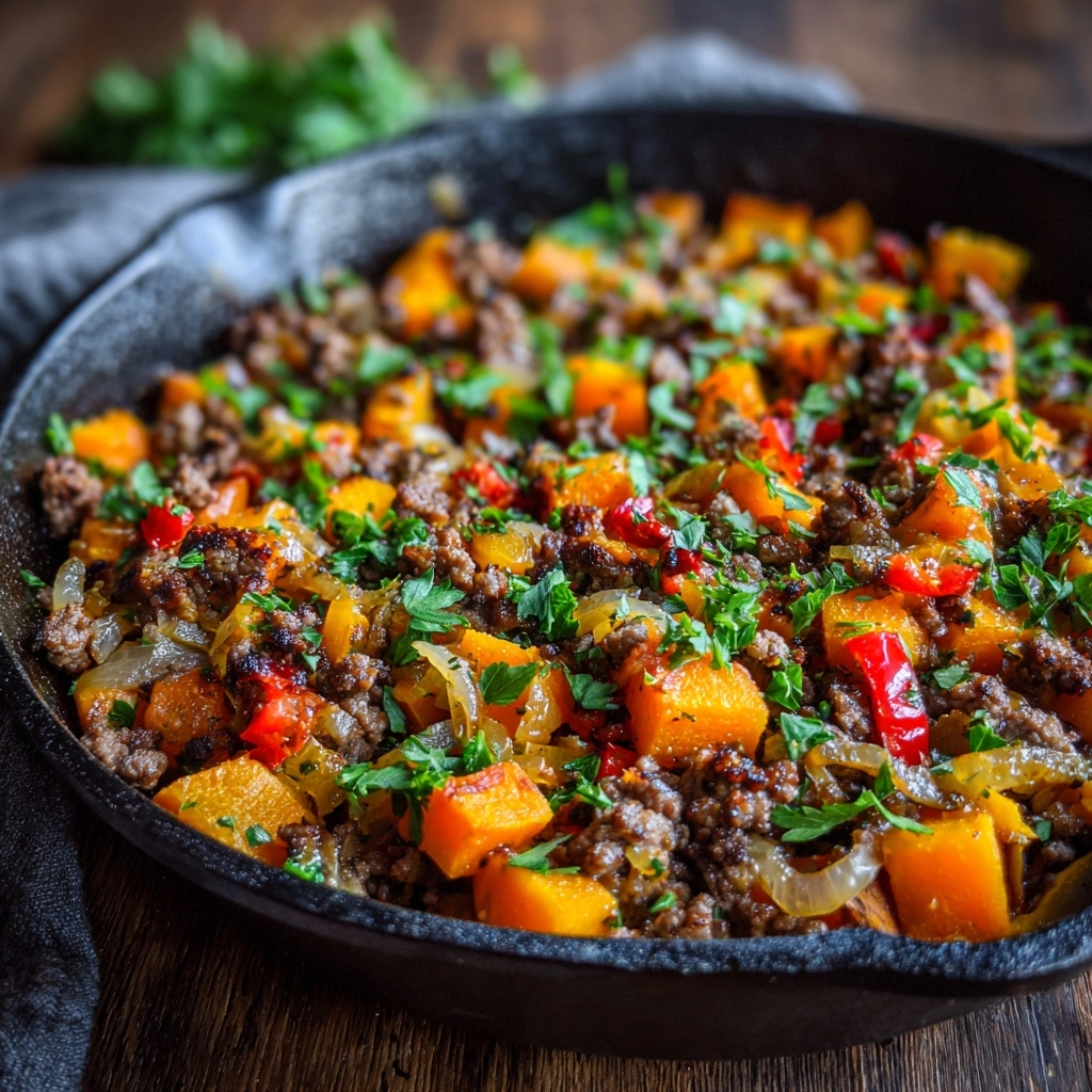 Turkey Sweet Potato Skillet Recipe - Recipe Image