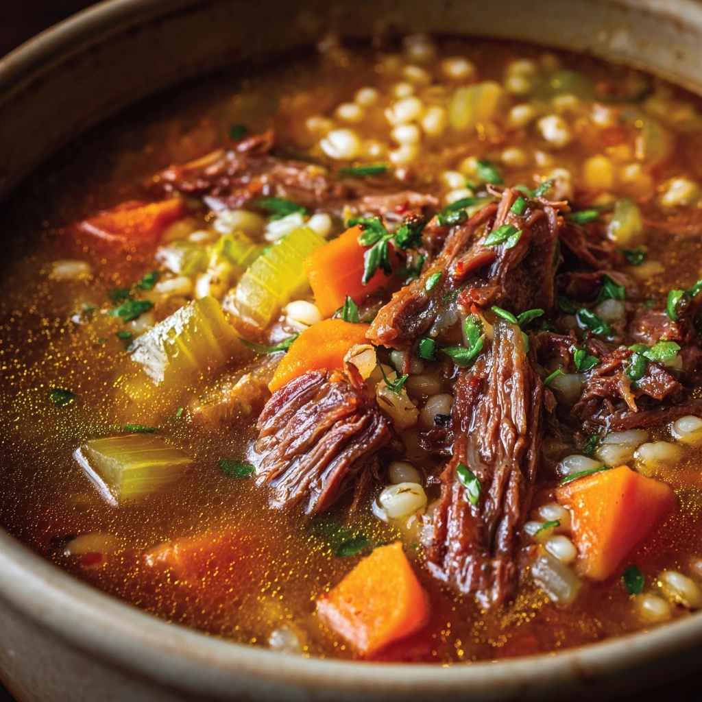 Best Beef Barley Soup Recipe for Cozy Nights Recipe - Recipe Image