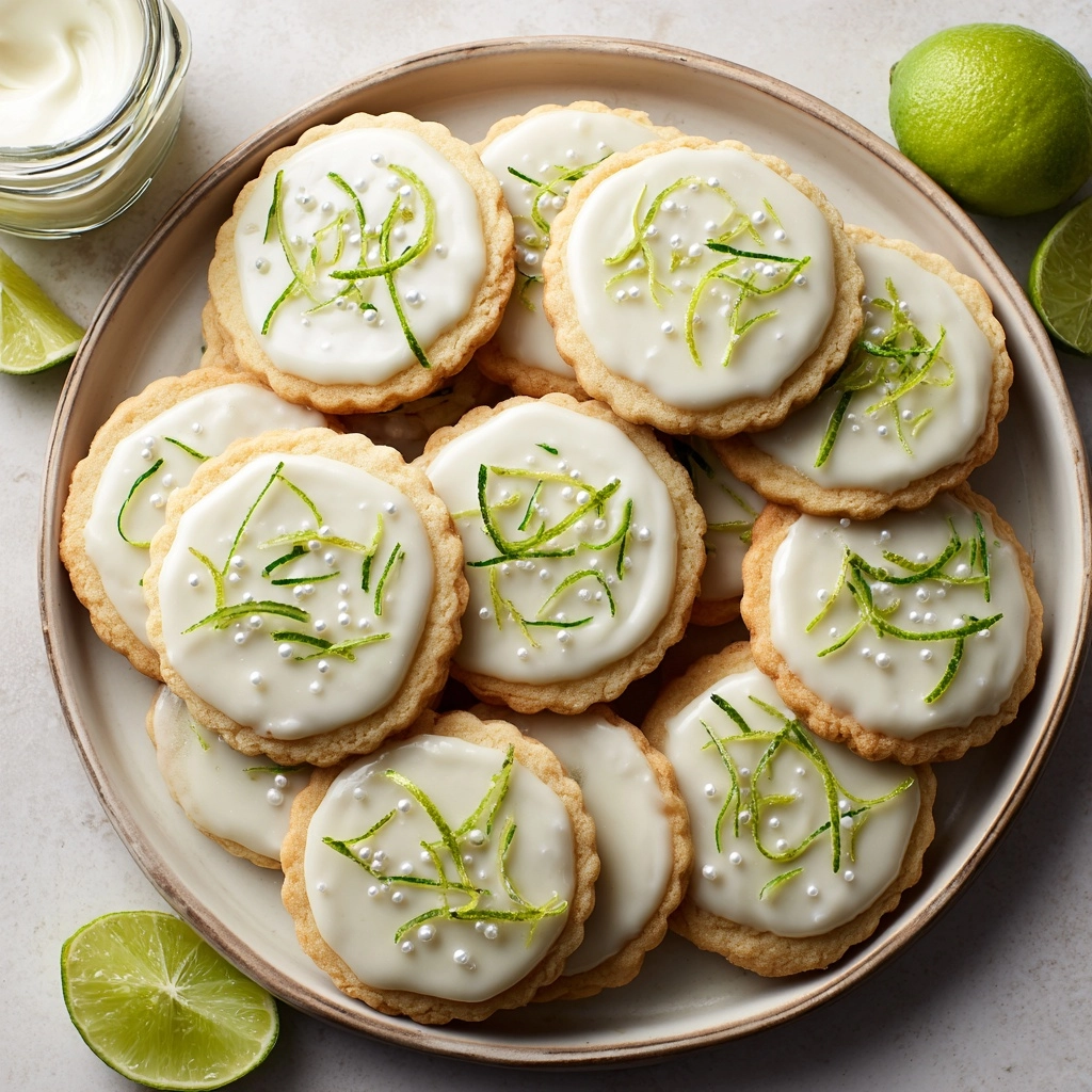 Key Lime Cookies Recipe - Recipe Image