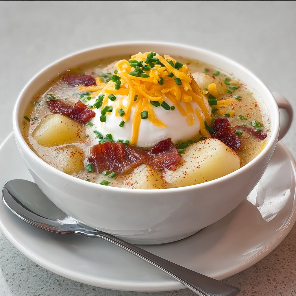 Loaded Baked Potato Soup Recipe - Recipe Image