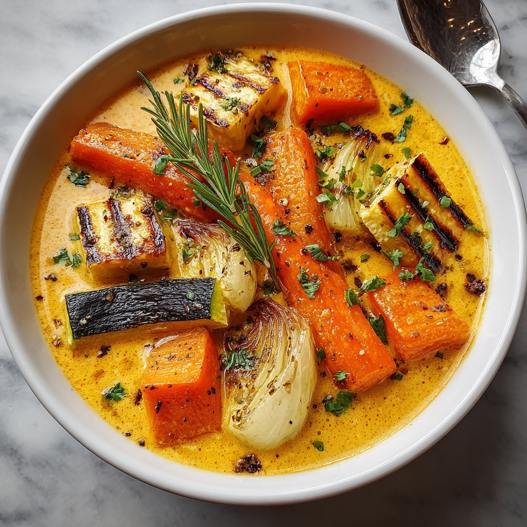 Roasted Winter Vegetable Soup Recipe - Recipe Image
