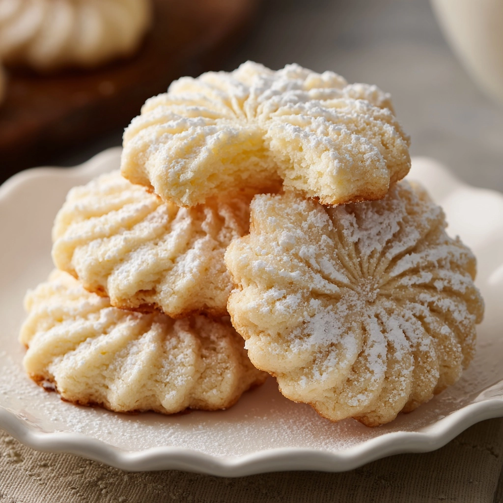 Sweetened Condensed Milk Snowball Cookies Recipe - Recipe Image