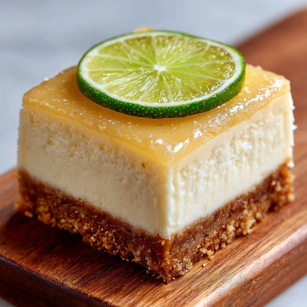 Key Lime Pie Cheesecake Bars Recipe - Recipe Image