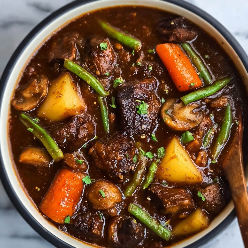 Hearty Chicken Stew with Vegetables and Tomatoes Recipe - Recipe Image