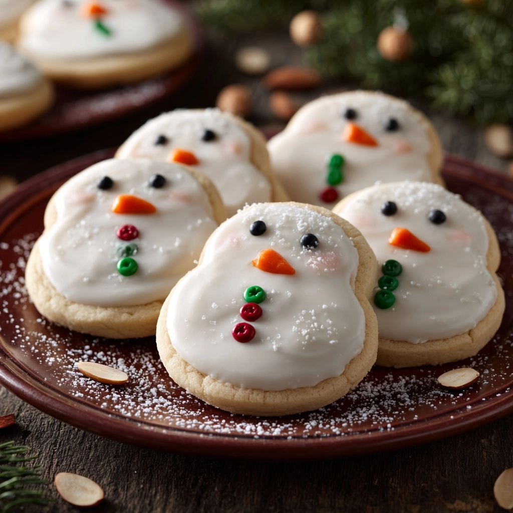 Melted Snowman Cookies Recipe - Recipe Image