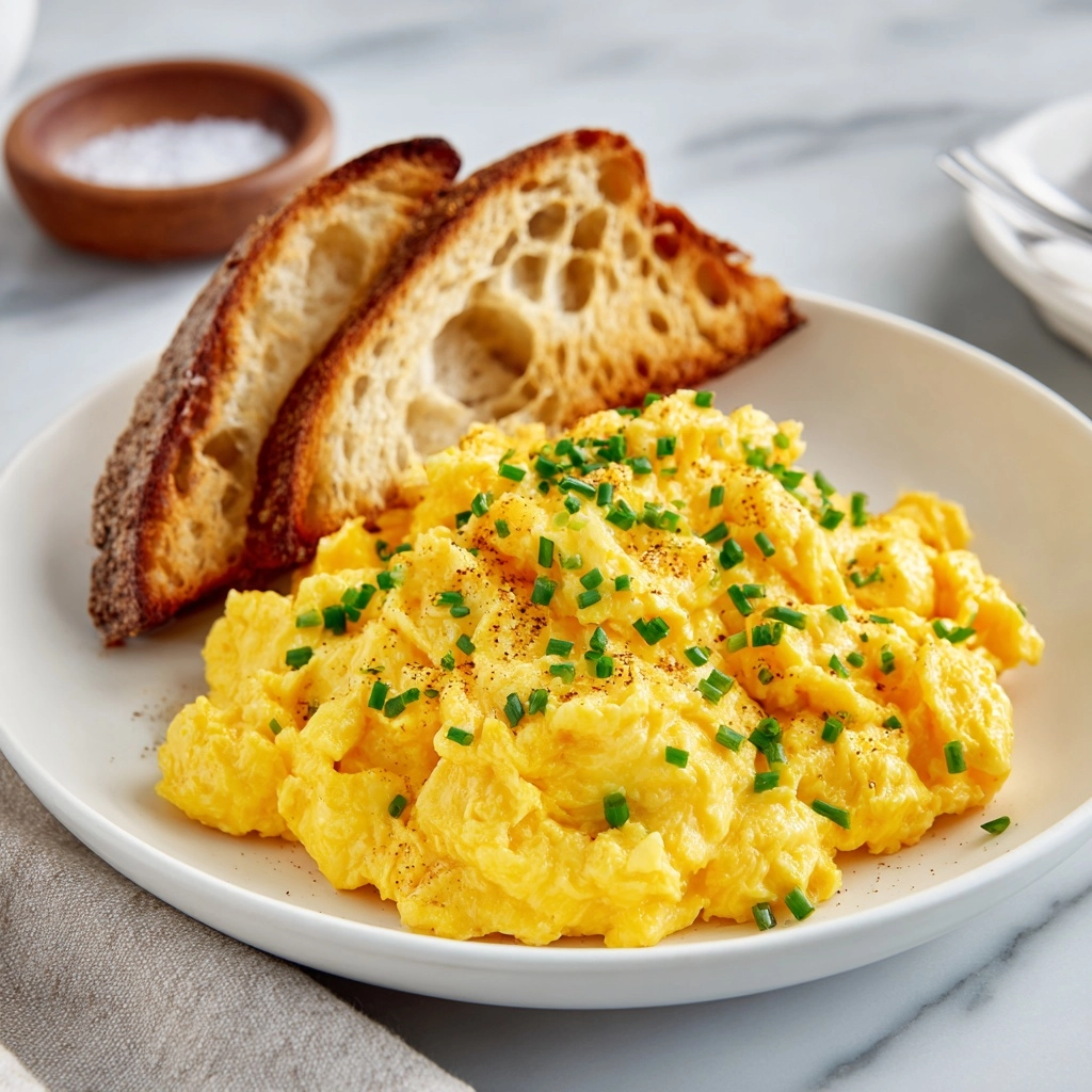 Microwave Scrambled Eggs Recipe - Recipe Image