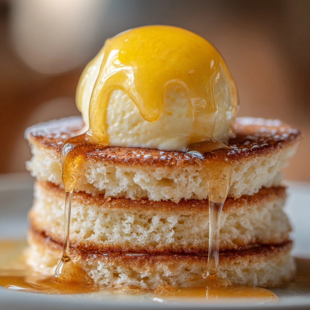 Lemon Curd Filled Pancakes Recipe - Recipe Image