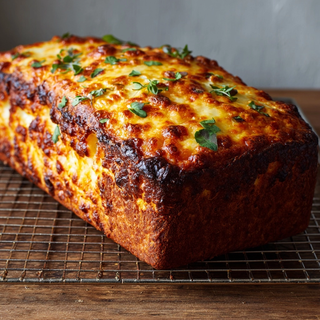 Cheddar Cheese Quick Bread Recipe - Recipe Image