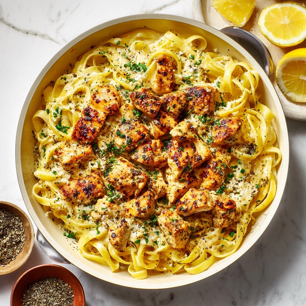 Cowboy Butter Chicken Linguine Recipe - Recipe Image