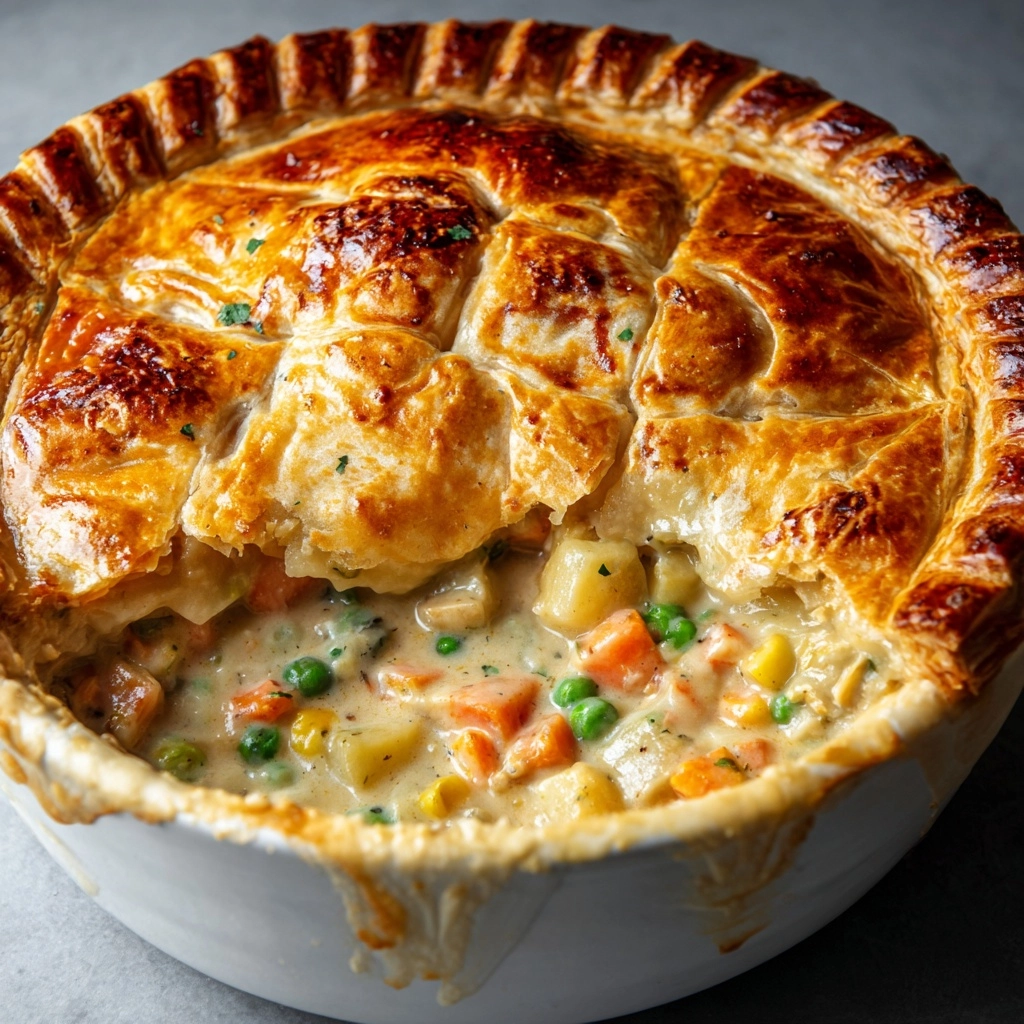 Vegetable Pot Pie Recipe - Recipe Image