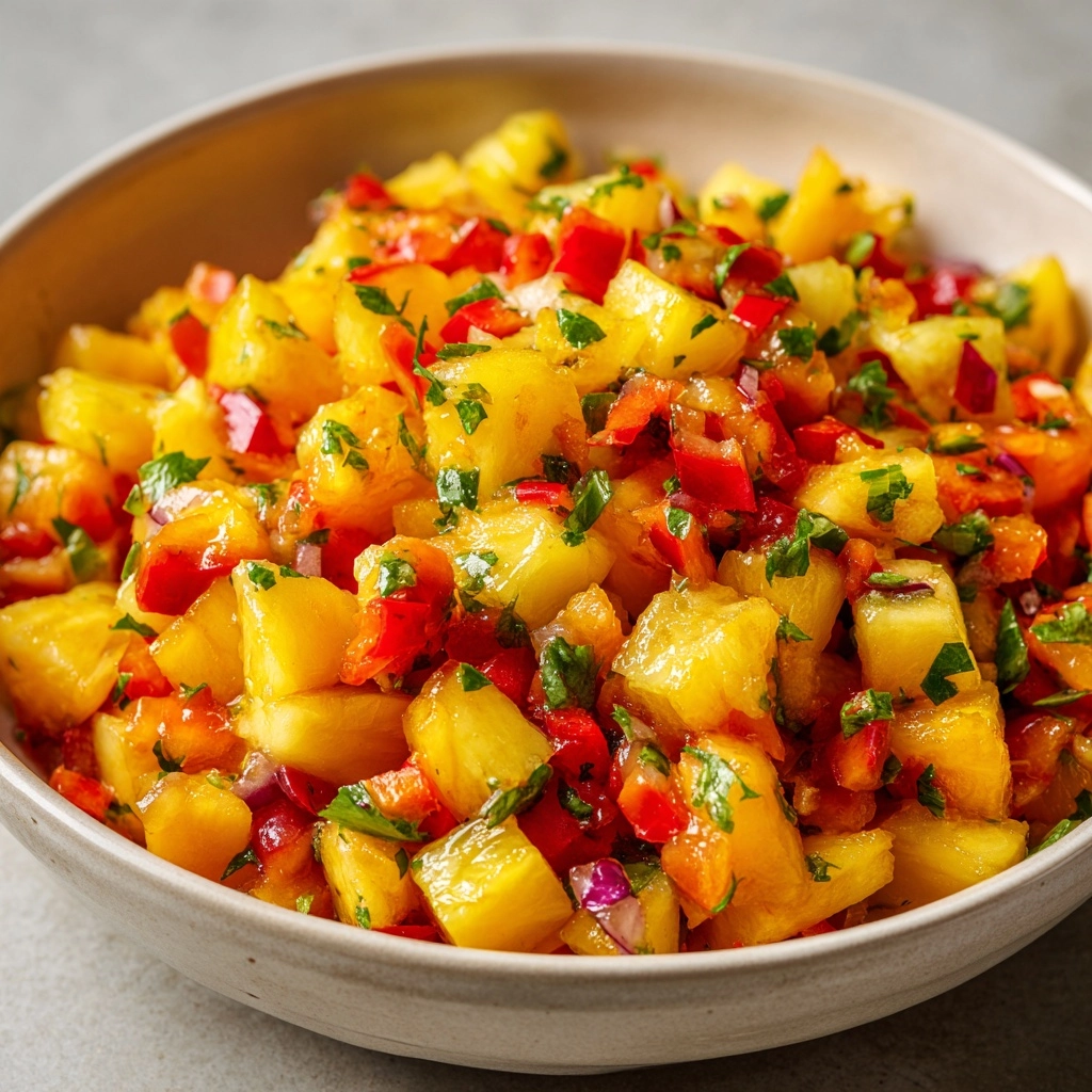 Pineapple Mango Salsa Recipe - Recipe Image