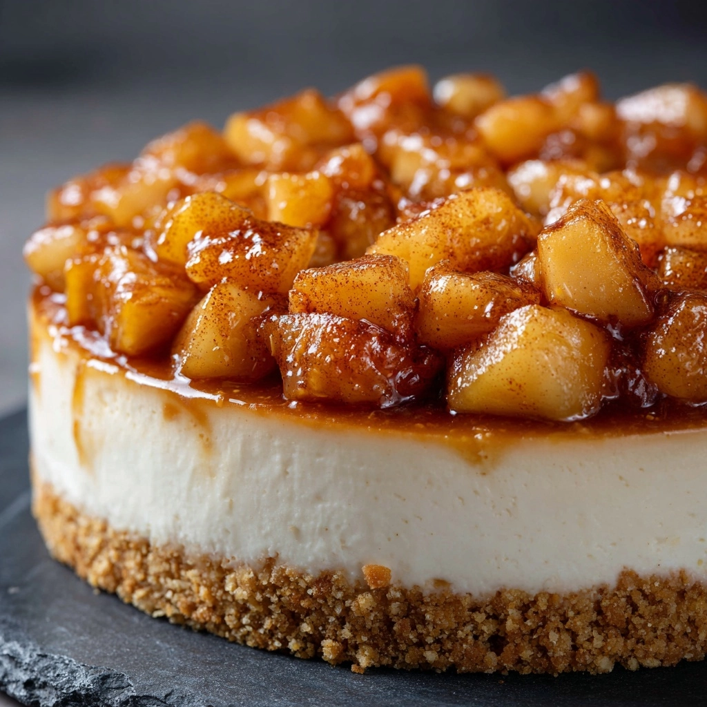 Southern Peach Cobbler Cheesecake Recipe - Recipe Image