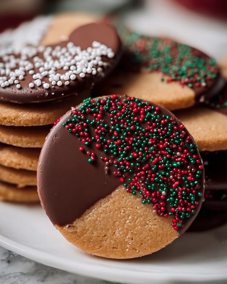 Chocolate Shortbread Cookies Recipe