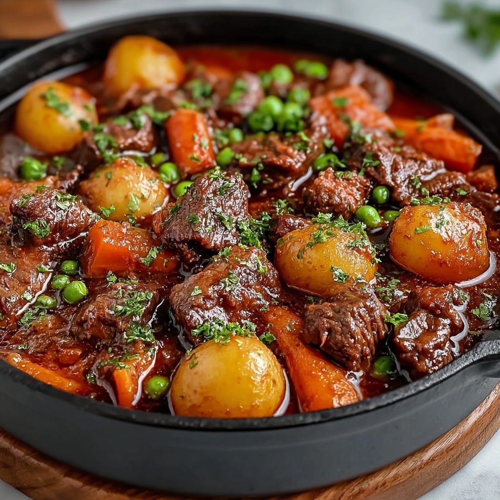 Irresistibly Cozy: Tuscan Beef Casserole Delight Recipe - Recipe Image