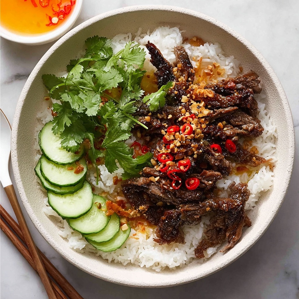 Caramelised Vietnamese Shredded Beef Recipe - Recipe Image