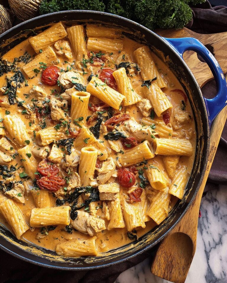 Tuscan Chicken Pasta Recipe