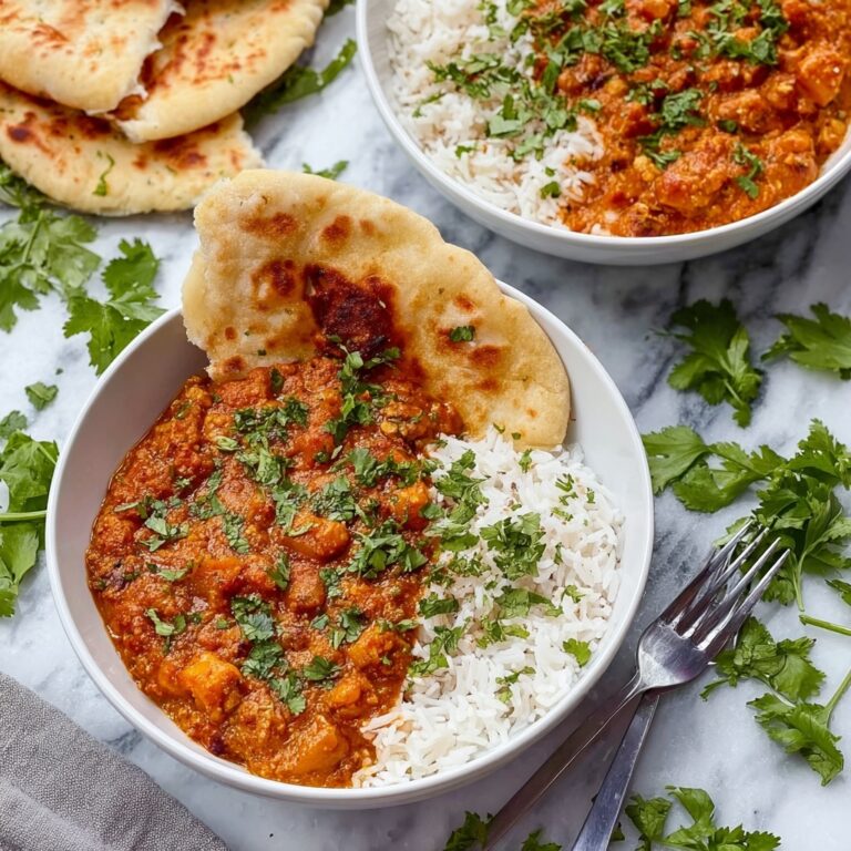 Creamy Chicken Tikka Masala with Yogurt and Cilantro Recipe