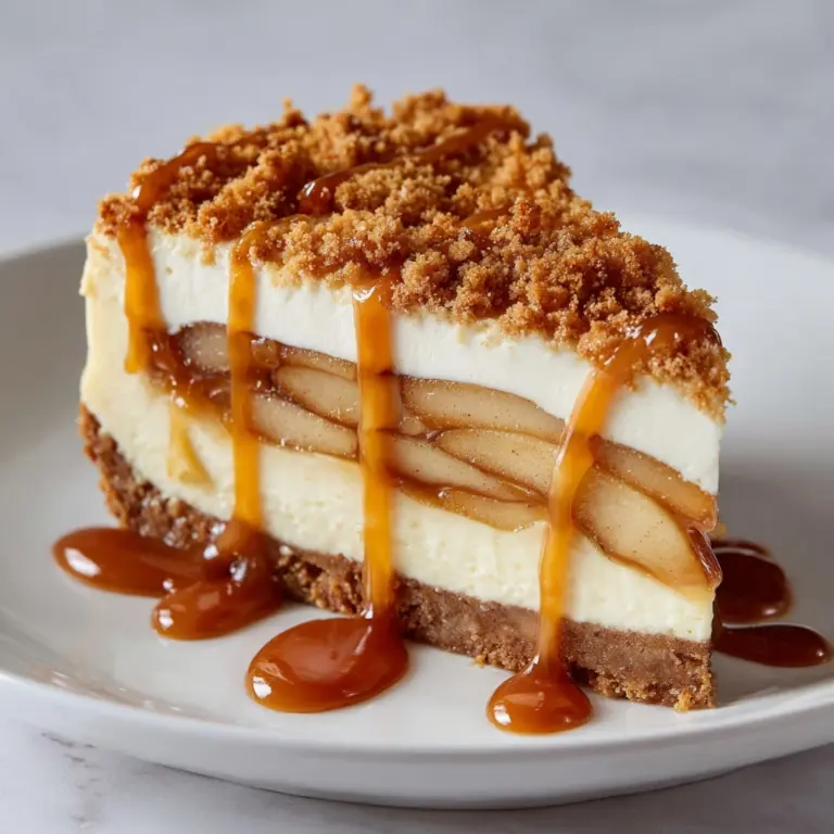 Best Apple Pie Stuffed Cheesecake Recipe