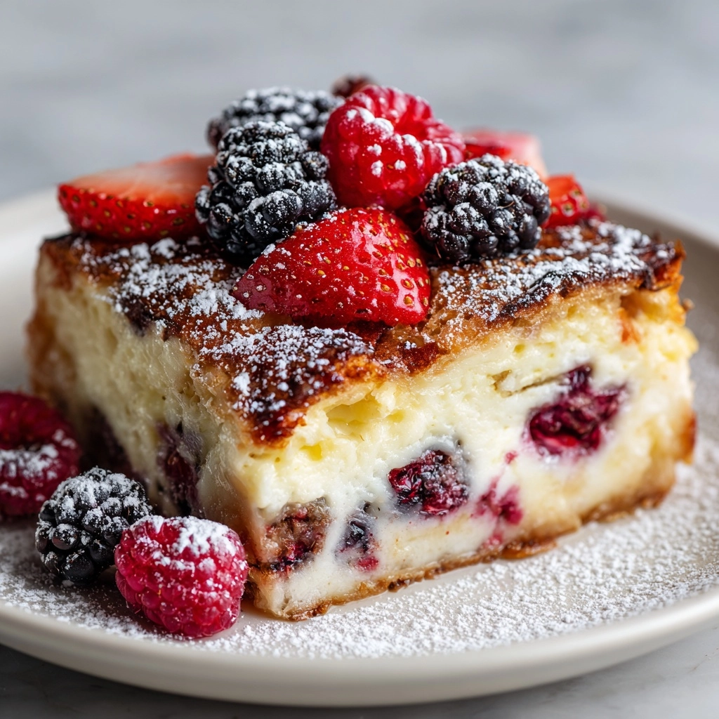 Berry French Toast Casserole Recipe - Recipe Image