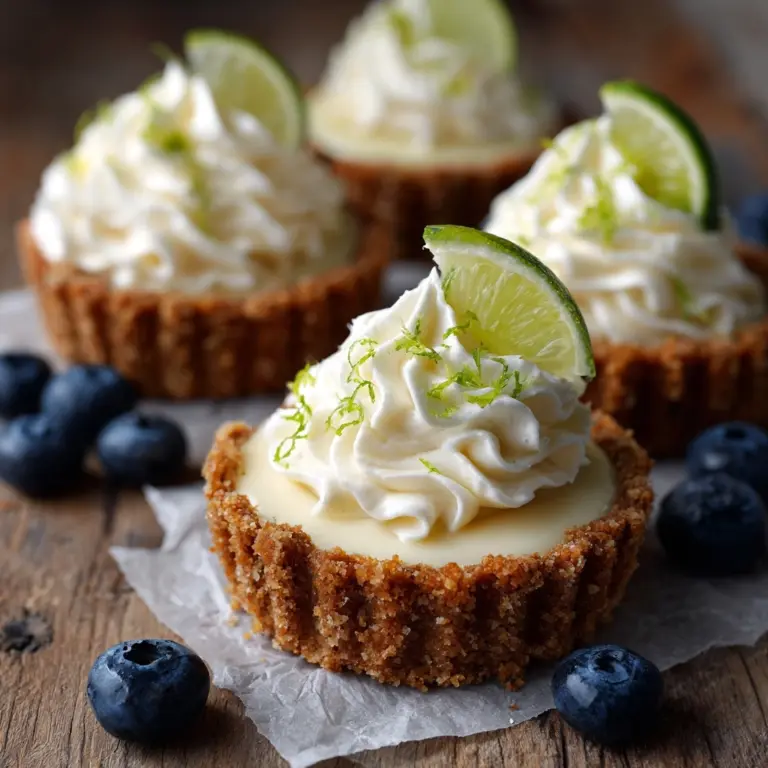 Zesty Key Lime Cheesecake Cookie Cups Recipe