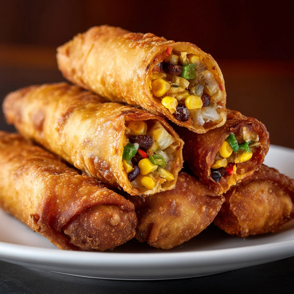 Mini Jalapeno Popper Egg Rolls Recipe - Recipe Image