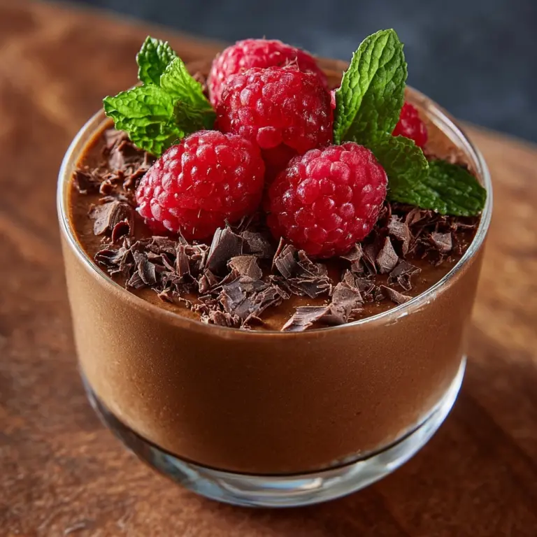 Chocolate Mousse Recipe
