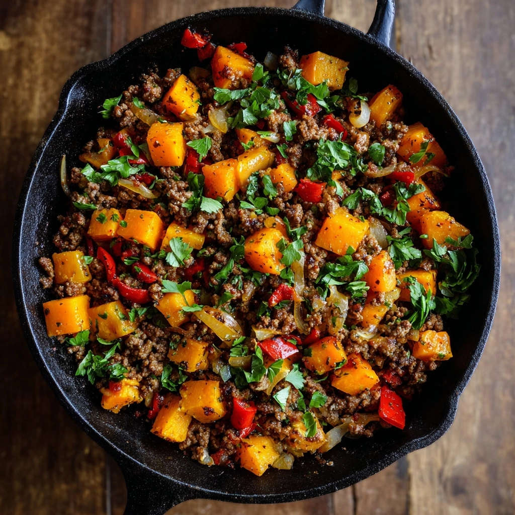 Turkey Sweet Potato Skillet Recipe - Recipe Image