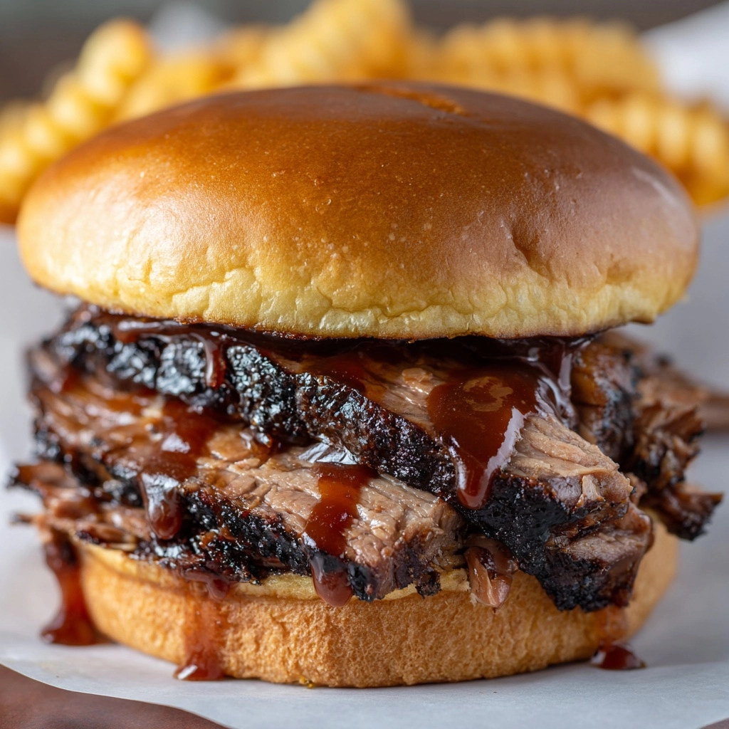 BBQ Brisket Sandwich Recipe - Recipe Image