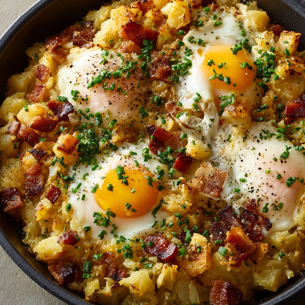 Potato Egg Scramble Recipe - Recipe Image