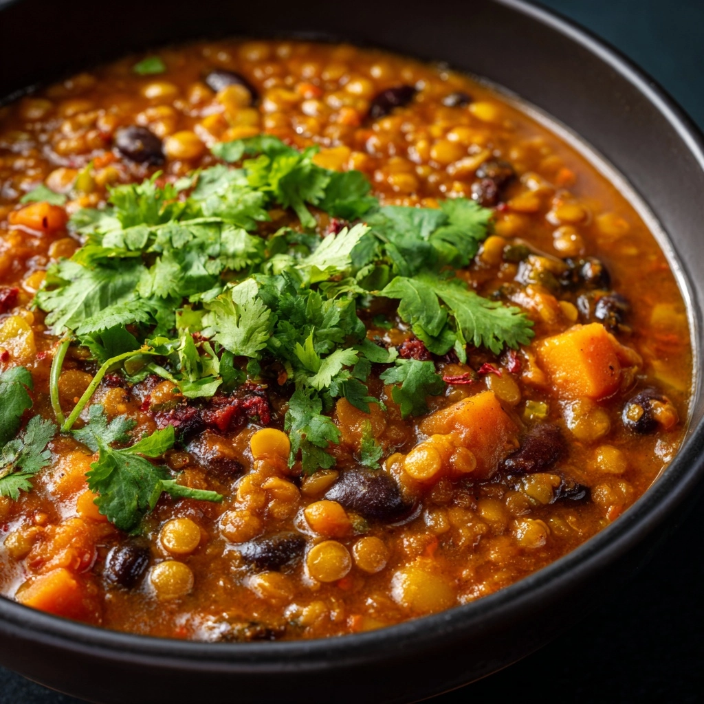 Lentil Chili Recipe - Recipe Image