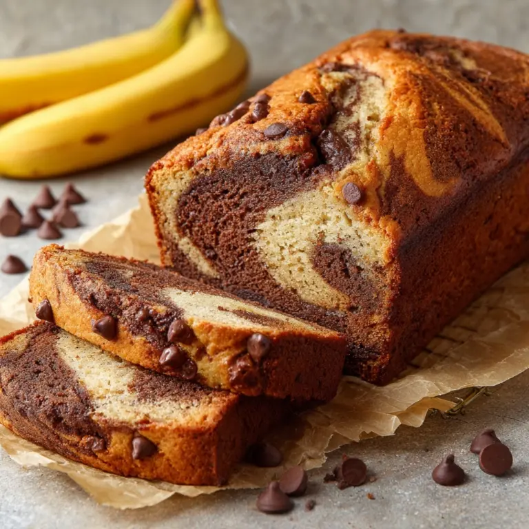 Super Moist Chocolate Chip Banana Bread Recipe
