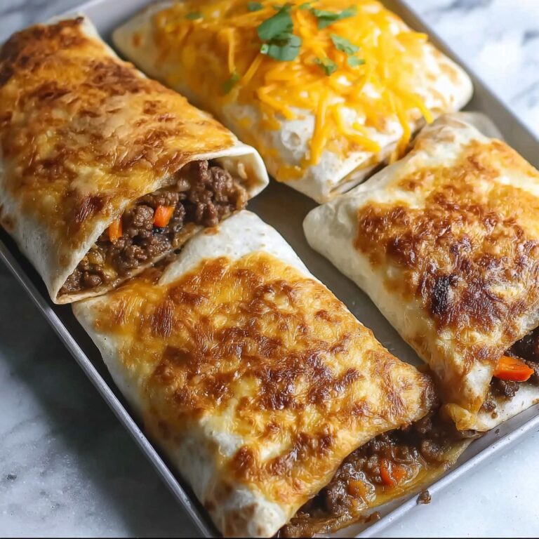 Loaded Cheesy Pocket Tacos Recipe