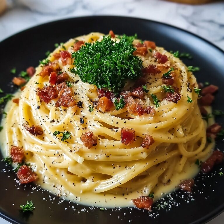 Indulgent Classic Bacon Carbonara Pasta in Just 30 Minutes Recipe