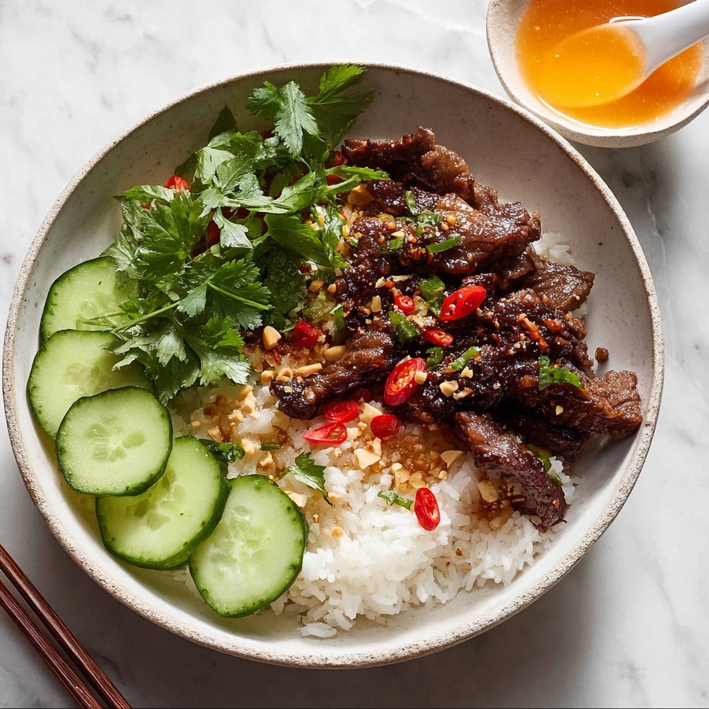 Caramelised Vietnamese Shredded Beef Recipe - Recipe Image