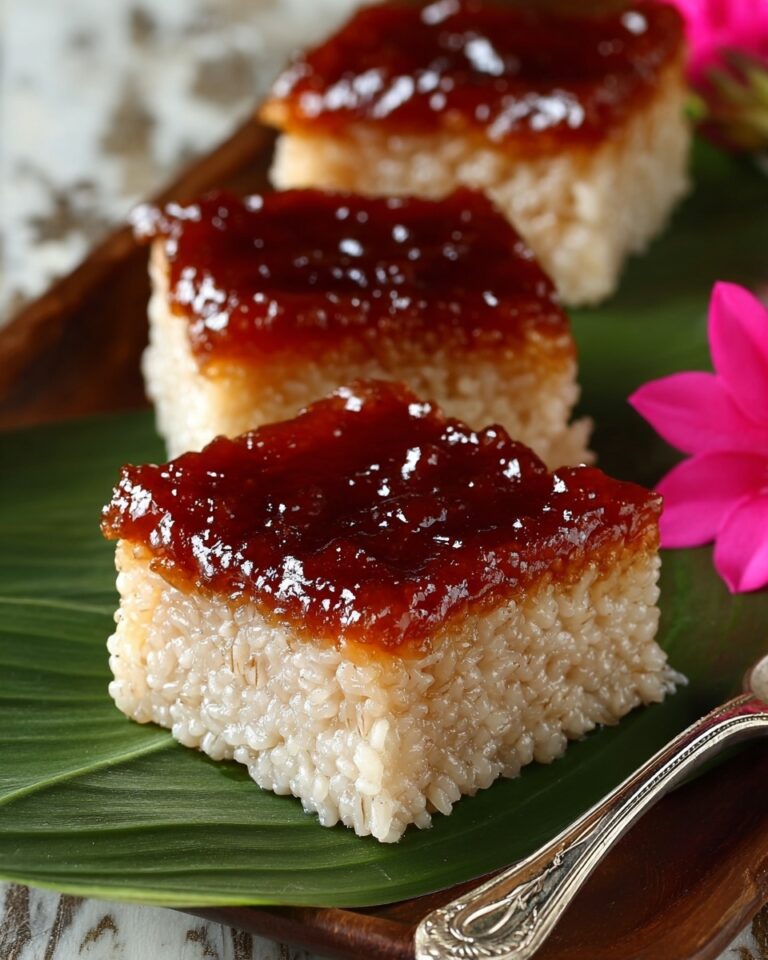 Biko Filipino Rice Cake Recipe