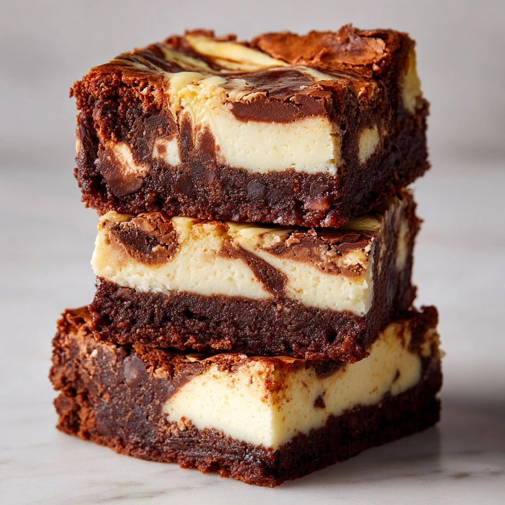 Cheesecake Brownies Recipe - Recipe Image