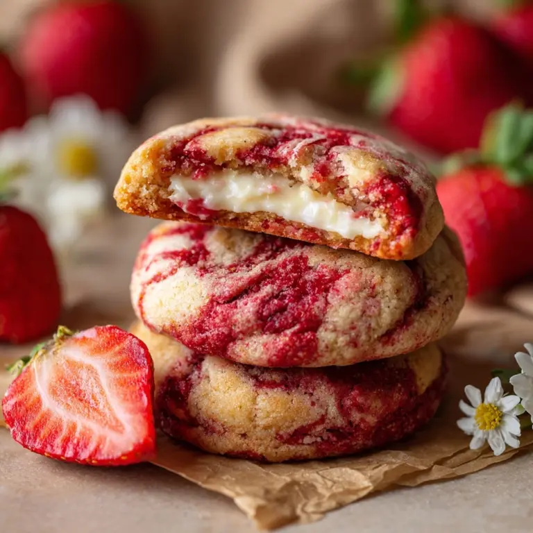 Strawberry Cheesecake Cookies Recipe