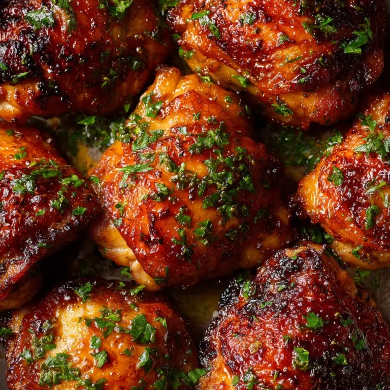 Skillet Bang Bang Chicken Thighs Recipe
