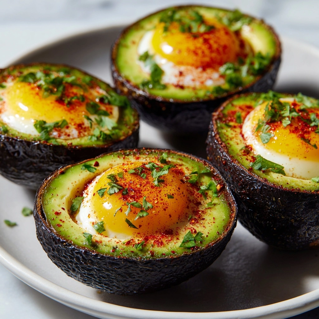 Air Fryer Avocado Eggs Recipe - Recipe Image
