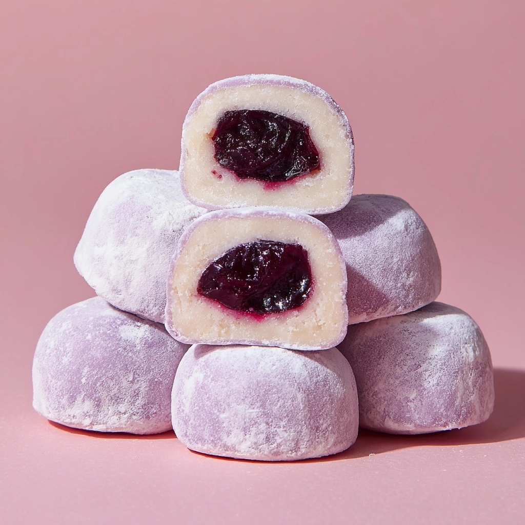 White Chocolate Blueberry Truffles Recipe - Recipe Image