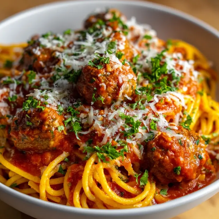 Instant Pot Spaghetti and Meatballs Recipe