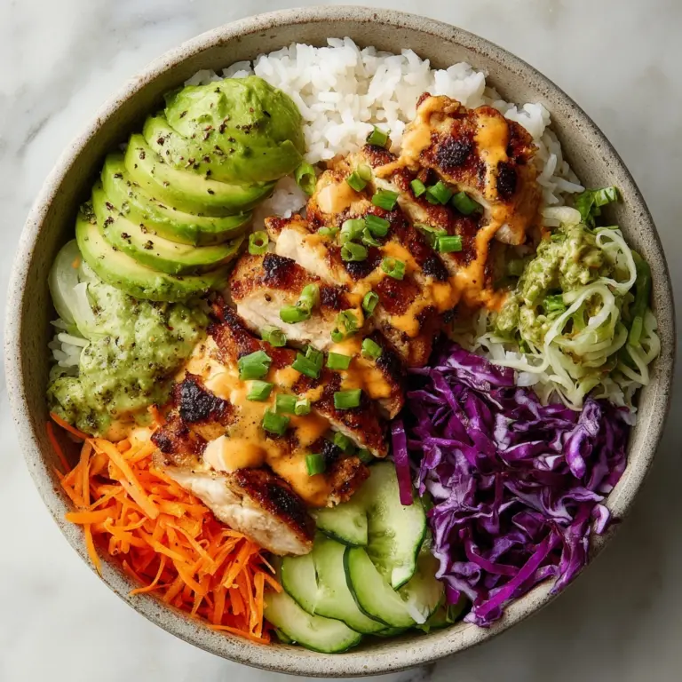 Bang Bang Chicken Bowl Recipe