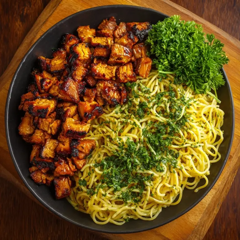 Garlic Butter Chicken Pasta Recipe